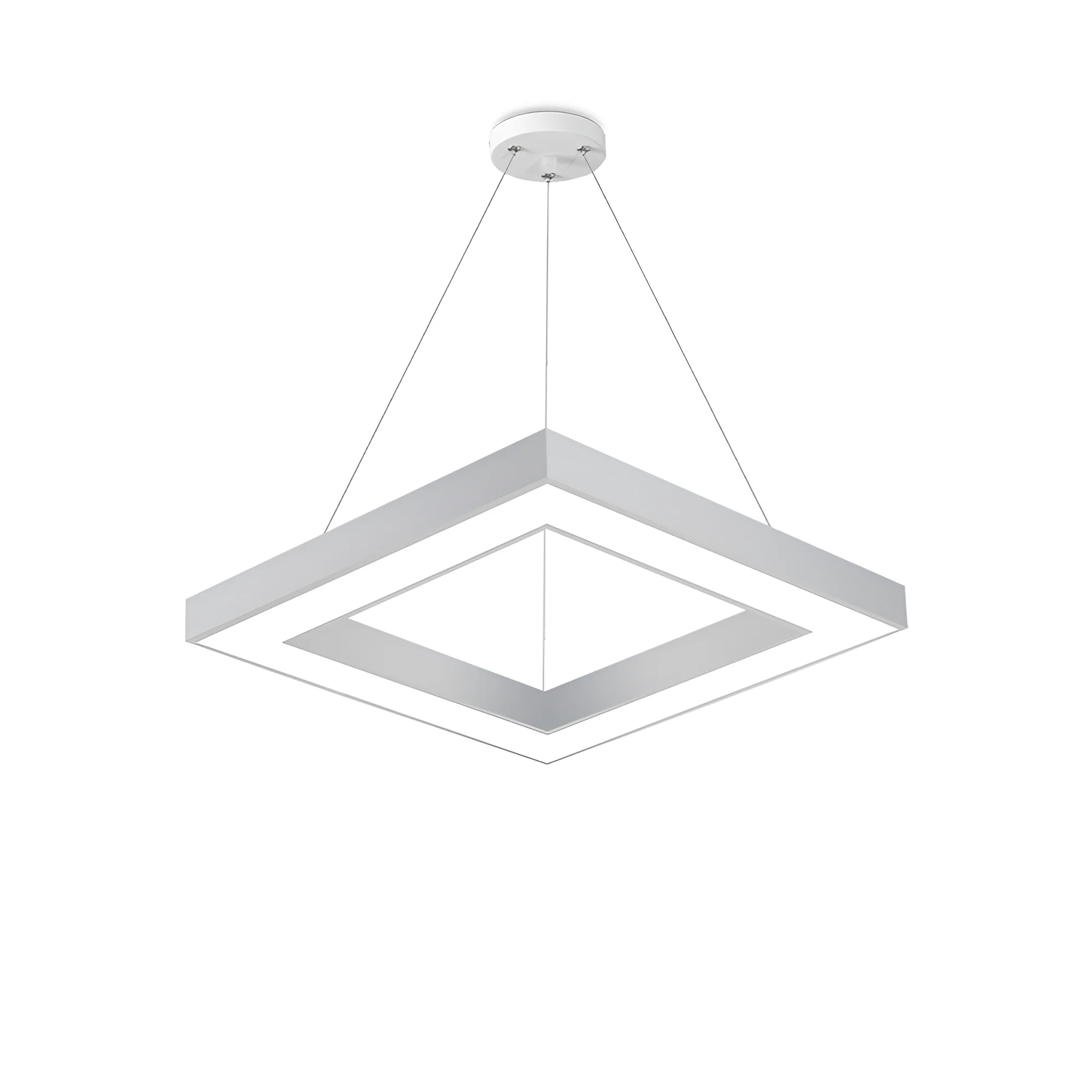 LED VISILICA KVADRATNA 45W BELA 3CCT