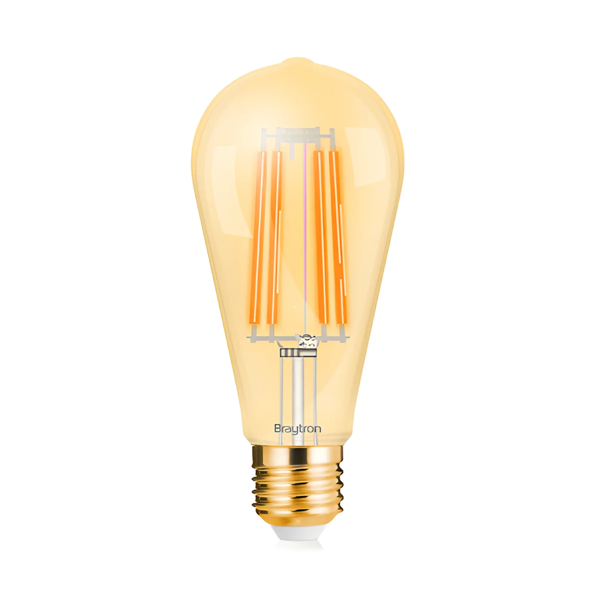 LED FILAMENT SIJALICA ST64 6W E27 AMBER 2200K