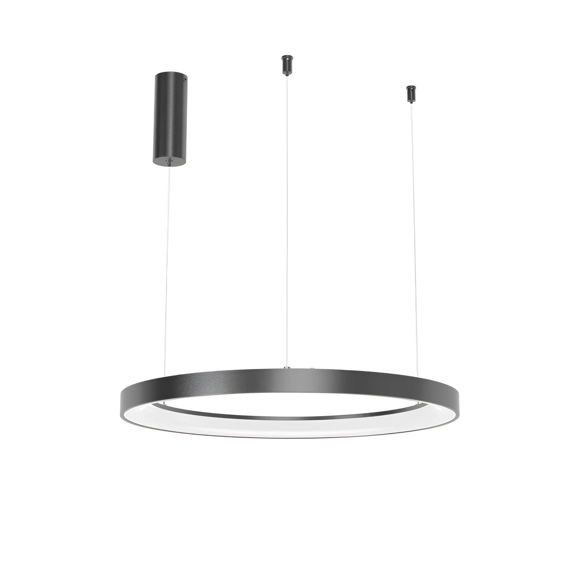 LED VISILICA OKRUGLA 36W CRNA 3CCT